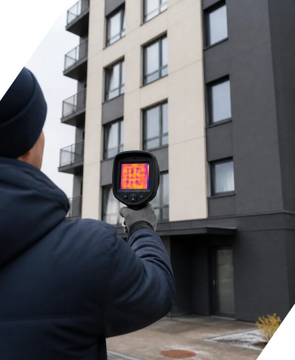 Тепловизионное обследование зданий в Рыбинске от 5204 р. | ЭкспертизаРоссия